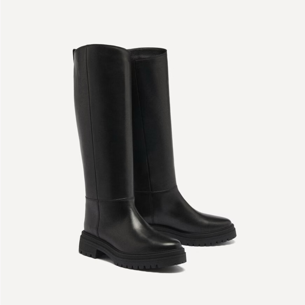 ba&sh Black Over the Knee Boots